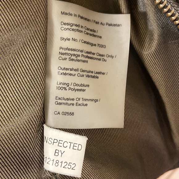 DANIER || Brown Leather Jacket - Picture 10 of 10